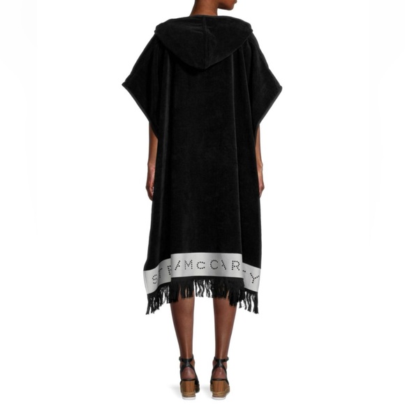 Stella McCartney***Terry Velour Cotton Hooded Poncho***One size $450 - Picture 5 of 7